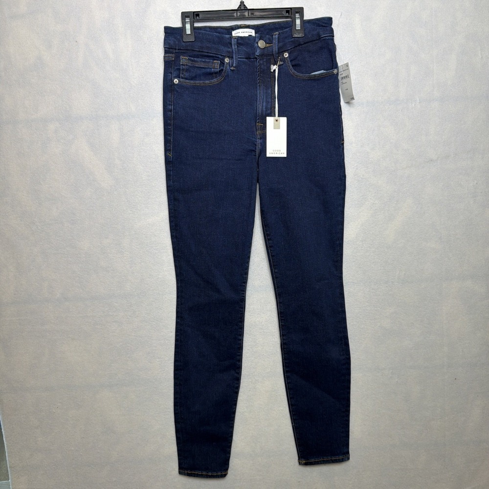 Good American Always Fits Good Legs Skinny Jeans GL478T Size 6-12/B Inseam 29"